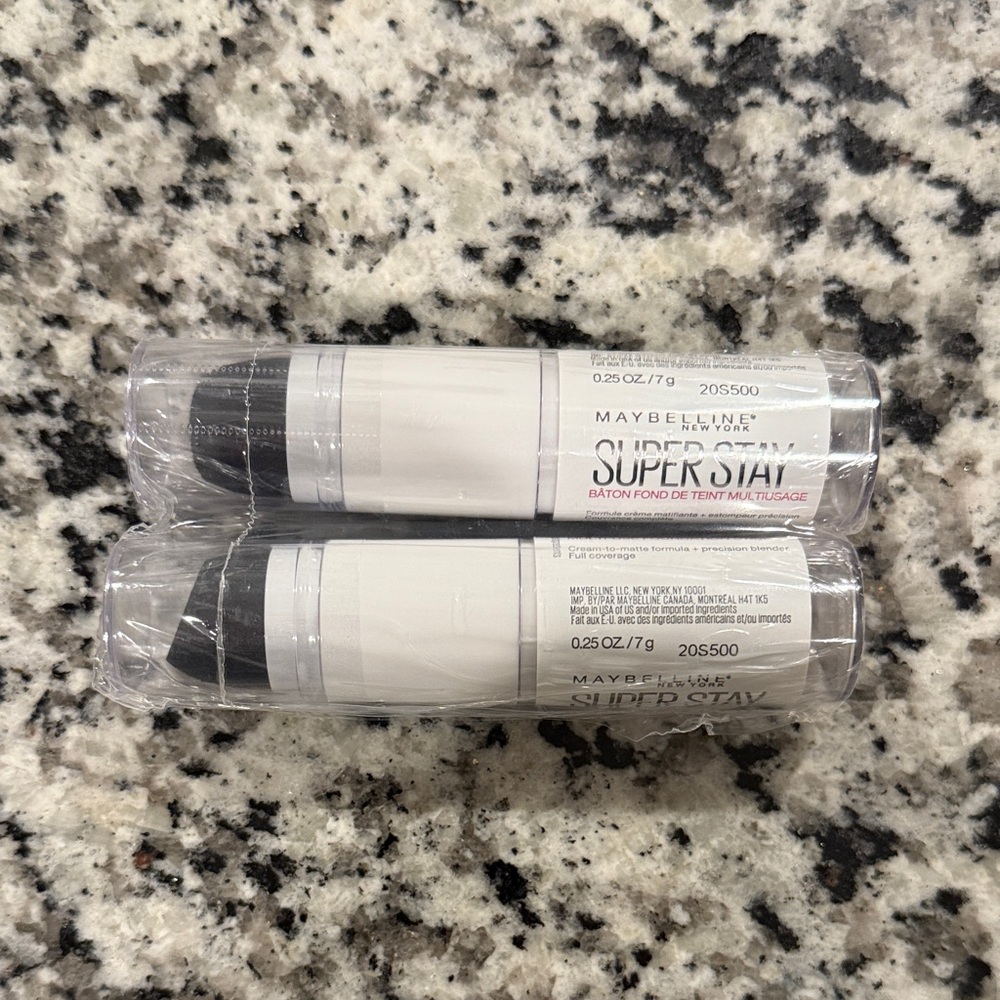 Maybelline Super Stay Foundation Sticks, set of 2